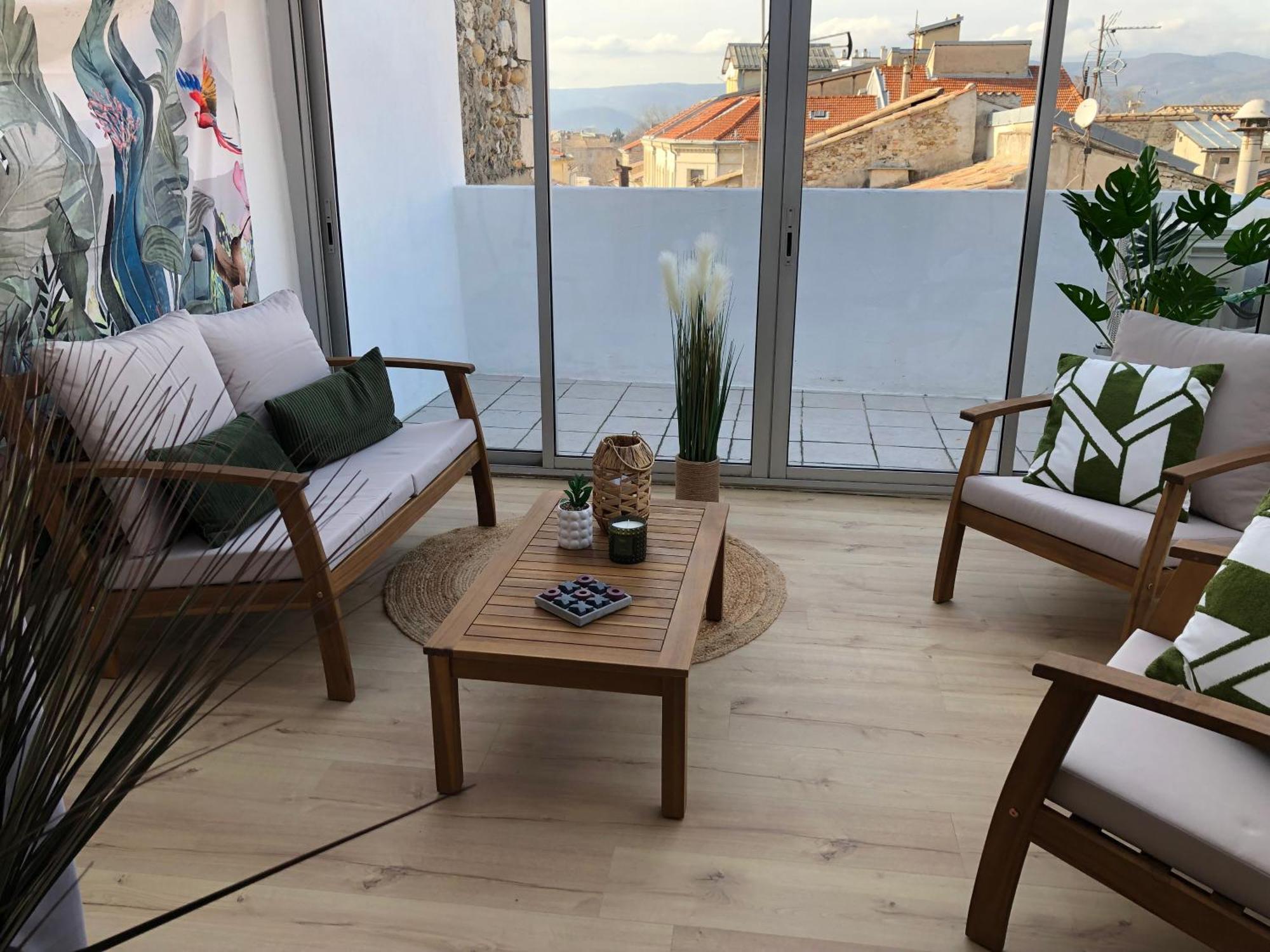 Appartement Ღ Le Moana - Cocon Climatise Au Coeur De Montélimar Extérieur photo